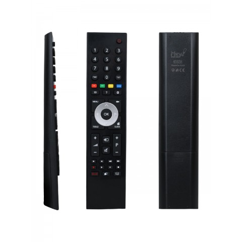 Arçelik Beko Gri Göbek 3D Tuşlu Lcd Led TV Kumanda